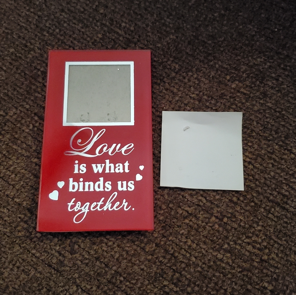 "Love Is What Binds Us Together" Mini-Frame